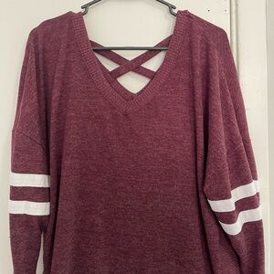 Long sleeve ‘No Boundaries’ top